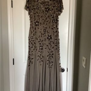 Adrianna Papell Beaded Gown